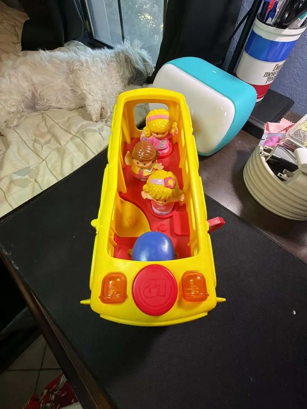 Fisher-Price Little People Sit with Me School Bus with Figures